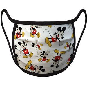 Disney face mask Mickey in red shorts Sz L NWT
